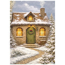 Stamperia Silent Night A6 Mini Rice Paper – 8 Sheets | DFSA6X09 - Craftywaftyshop