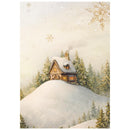 Stamperia Silent Night A6 Mini Rice Paper – 8 Sheets | DFSA6X09 - Craftywaftyshop