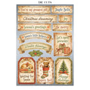 Stamperia Silent Night Junk Journal Focus Points A5 | SBJKS06 - Craftywaftyshop