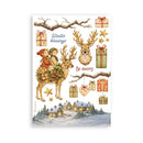 Stamperia Silent Night Washi Pad | SBW35 - Craftywaftyshop