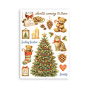 Stamperia Silent Night Washi Pad | SBW35 - Craftywaftyshop