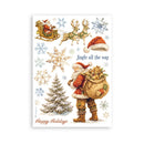 Stamperia Silent Night Washi Pad | SBW35 - Craftywaftyshop
