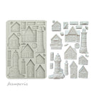 Stamperia - Silent Sea - A5 silicon mould - Houses and Lighthouse - Craftywaftyshop