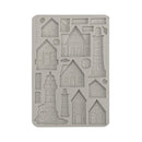 Stamperia - Silent Sea - A5 silicon mould - Houses and Lighthouse - Craftywaftyshop