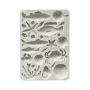Stamperia - Silent Sea - A5 silicon mould - Shells and Fish - Craftywaftyshop