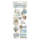 Stamperia - Silent Sea Rub - on - Shells - Craftywaftyshop