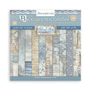 Stamperia Silent Sea Scrapbooking Pad 12"x 12" Backgrounds - Craftywaftyshop