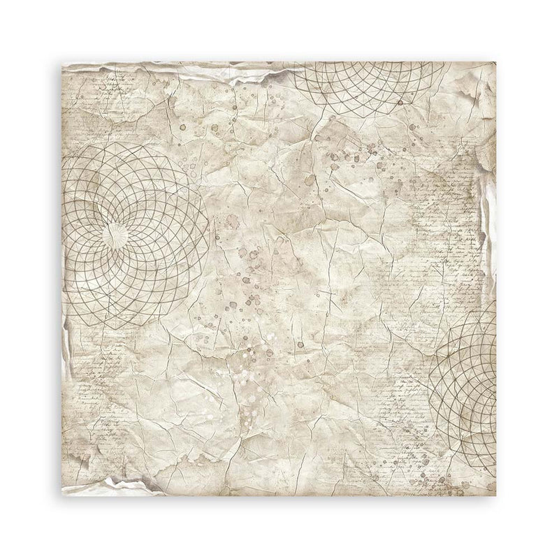 Stamperia Silent Sea Scrapbooking Pad 12"x 12" Backgrounds - Craftywaftyshop