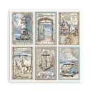 Stamperia Silent Sea Scrapbooking Pad 12"x12" Single Faced - Craftywaftyshop