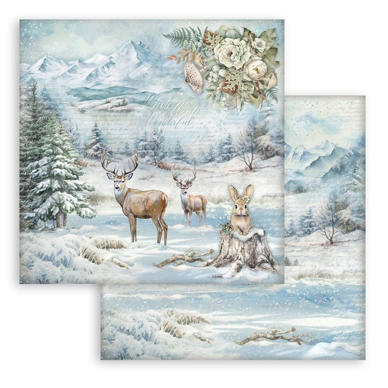 Stamperia - The Owl's House - 8"X8" Double Sided Scrapbooking Pad - Craftywaftyshop