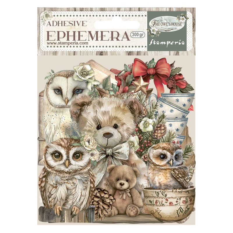 Stamperia - The Owl's House - Ephemera - Craftywaftyshop