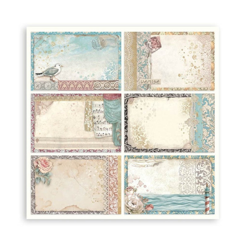 Stamperia - Venice City of Art - 12" x 12" single sided scrapbooking pad - Craftywaftyshop