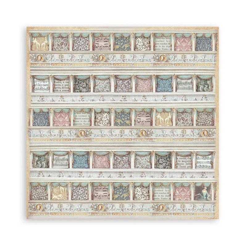 Stamperia - Venice City of Art - 12" x 12" single sided scrapbooking pad - Craftywaftyshop