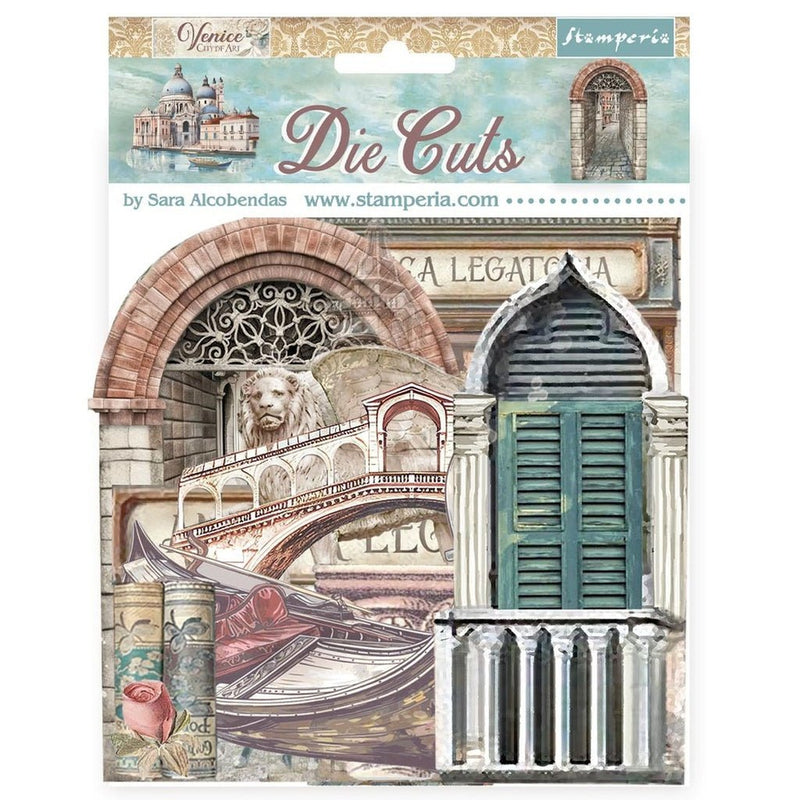Stamperia - Venice City of Art - Die Cuts - Craftywaftyshop