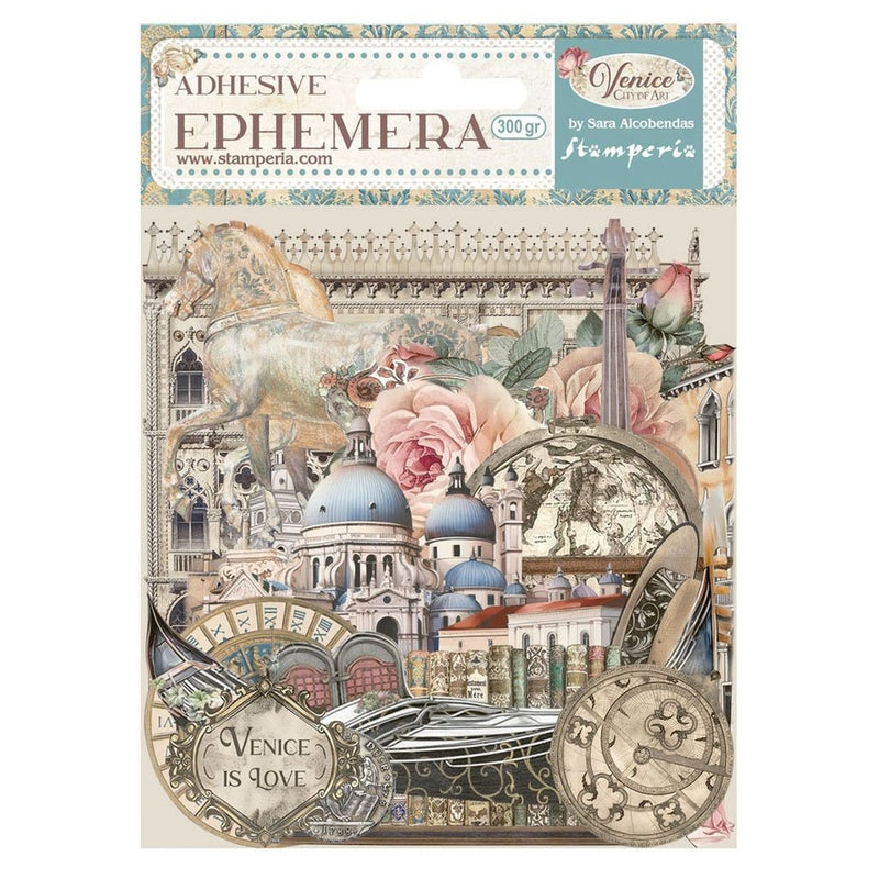 Stamperia - Venice City of Art - Ephemera - Craftywaftyshop