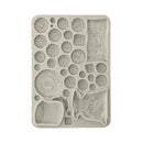 Stamperia - Venice City of Art - Silicon mould A5 - Old Coins - Craftywaftyshop
