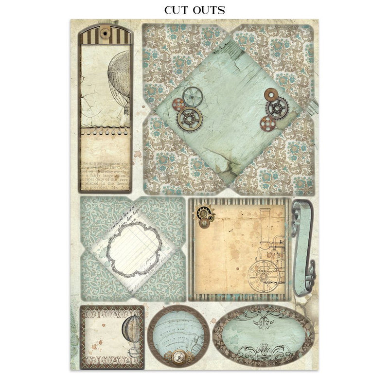 Stamperia - Voyages Fantastiques - Junk Journal - Craftywaftyshop