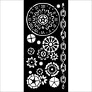Stamperia - Voyages Fantastiques - Mechanisms Stencil (12x25cm) - Craftywaftyshop