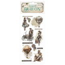 Stamperia - Voyages Fantastiques - Rub on - Explorers - Craftywaftyshop