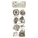 Stamperia - Voyages Fantastiques - Rub on - Mechanical Wonders - Craftywaftyshop