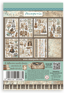 Stamperia Washi Pad – Symphony | SPSBW34 - Craftywaftyshop