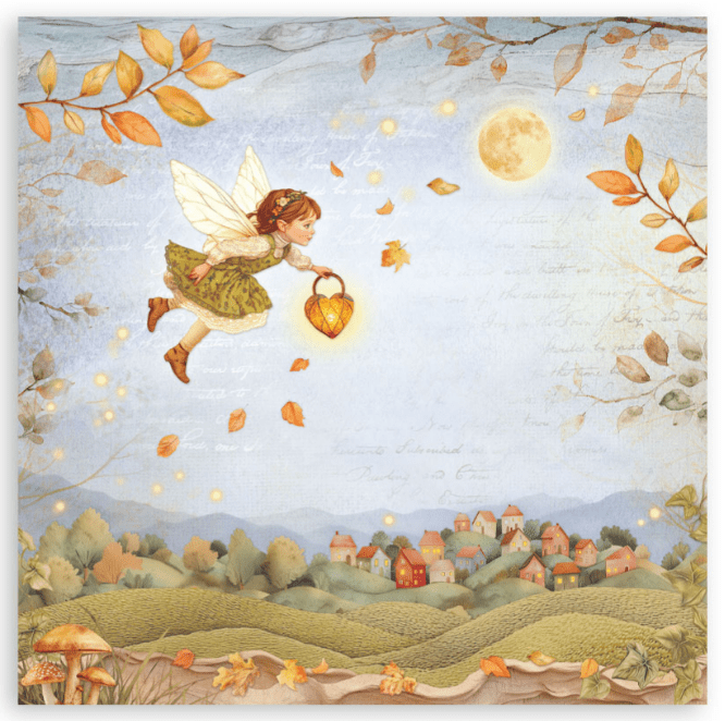 Stamperia - Whispering Woods - 12" x 12" Single Face Scrapbooking Pad - Craftywaftyshop