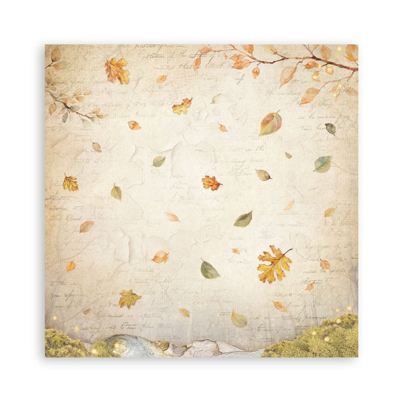 Stamperia - Whispering Woods - 12" x 12" Single Face Scrapbooking Pad - Craftywaftyshop