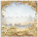 Stamperia - Whispering Woods - 12" x 12" Single Face Scrapbooking Pad - Craftywaftyshop