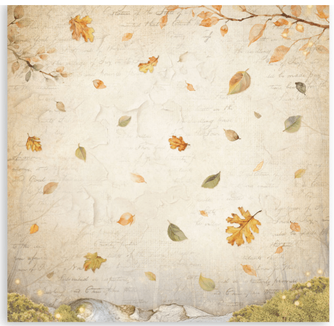 Stamperia - Whispering Woods - 12" x 12" Single Face Scrapbooking Pad - Craftywaftyshop