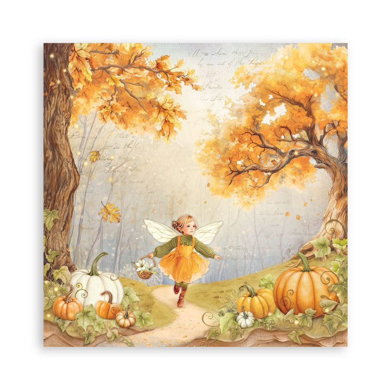 Stamperia - Whispering Woods - 12" x 12" Single Face Scrapbooking Pad - Craftywaftyshop