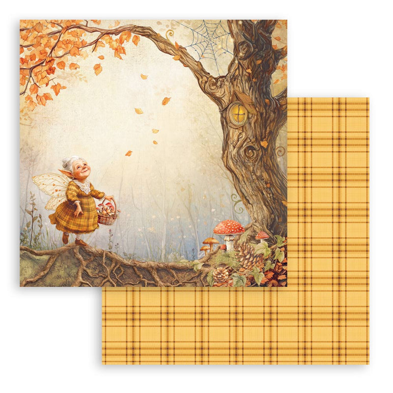 Stamperia - Whispering Woods - 12"x12" Double Sided Scrapbooking Pad - Craftywaftyshop