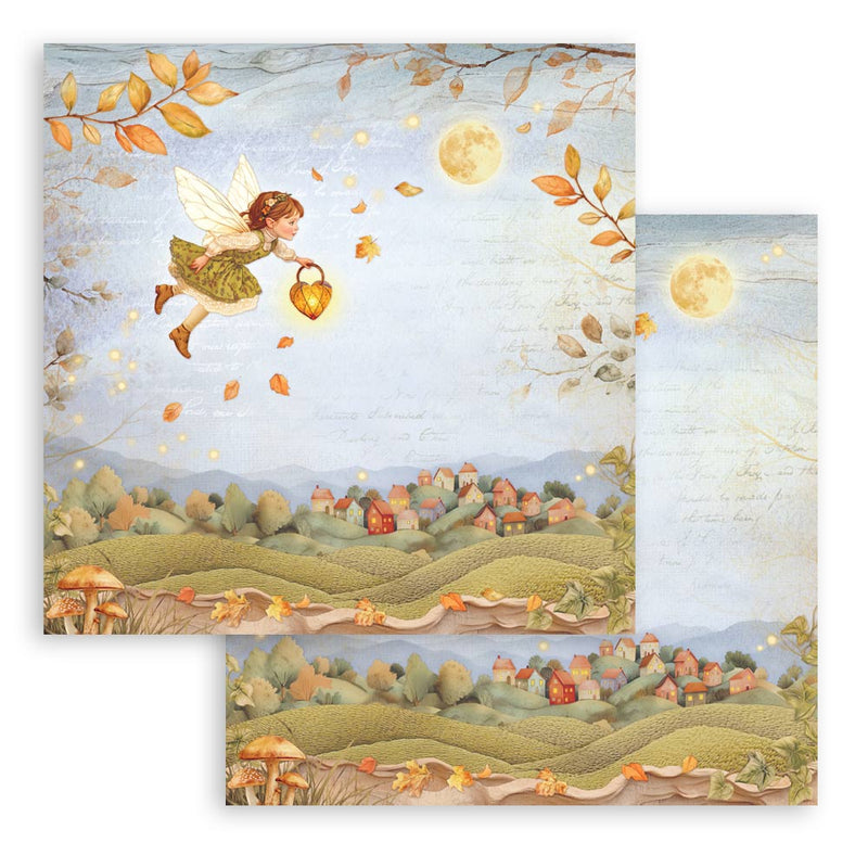 Stamperia - Whispering Woods - 12"x12" Double Sided Scrapbooking Pad - Craftywaftyshop