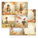 Stamperia - Whispering Woods - 12"x12" Double Sided Scrapbooking Pad - Craftywaftyshop