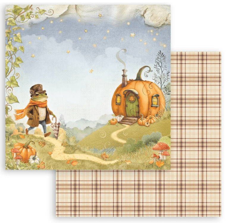 Stamperia - Whispering Woods - 8" x 8" Double Sided Scrapbooking Pad - Craftywaftyshop