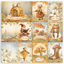 Stamperia - Whispering Woods - 8" x 8" single sided scrapbooking pad - Craftywaftyshop