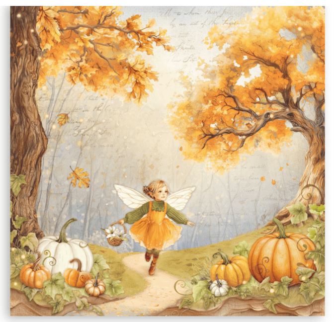 Stamperia - Whispering Woods - 8" x 8" single sided scrapbooking pad - Craftywaftyshop