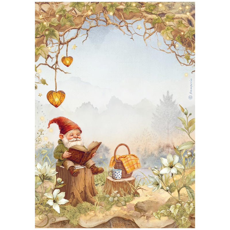 Stamperia - Whispering Woods - A4 Rice Paper Selection - Craftywaftyshop