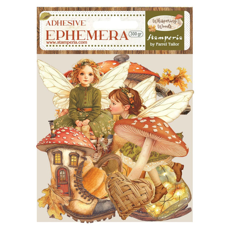 Stamperia - Whispering Woods - Ephemera - Craftywaftyshop