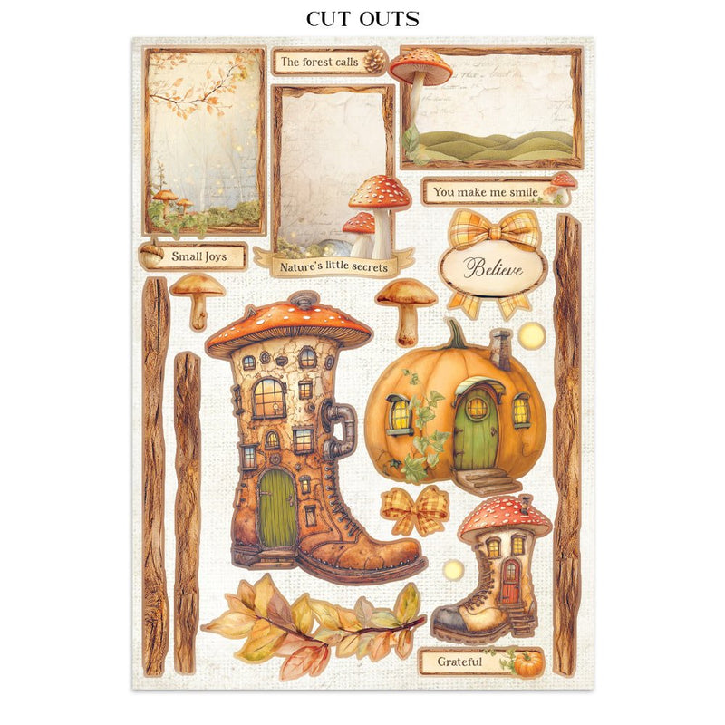 Stamperia - Whispering Woods - Junk Journal - Craftywaftyshop