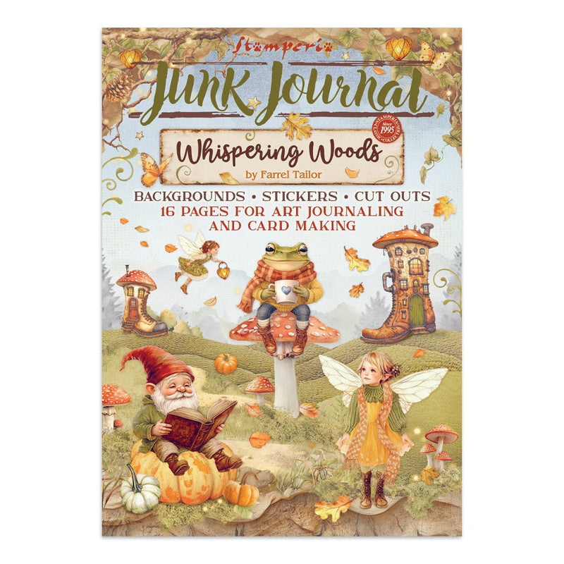Stamperia - Whispering Woods - Junk Journal - Craftywaftyshop