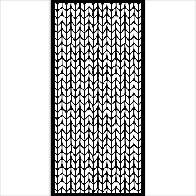 Stamperia - Whispering Woods - Knitting Pattern Stencil - Craftywaftyshop