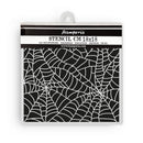 Stamperia - Whispering Woods - Spider Pattern Stencil (18x18cm) - Craftywaftyshop