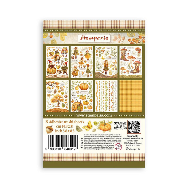Stamperia - Whispering Woods - Washi Pad - Craftywaftyshop