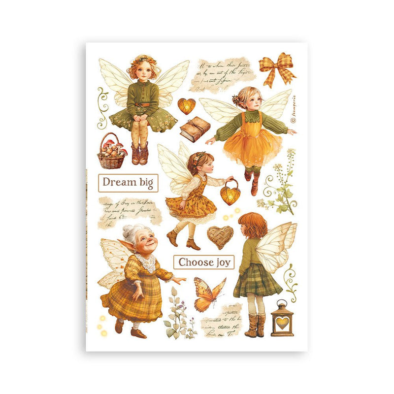 Stamperia - Whispering Woods - Washi Pad - Craftywaftyshop
