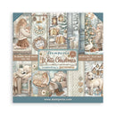 Stamperia White Christmas 12x12 Double Sided Scrapbooking Pad SBBL190 - Craftywaftyshop