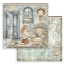 Stamperia White Christmas 12x12 Double Sided Scrapbooking Pad SBBL190 - Craftywaftyshop