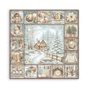 Stamperia White Christmas 12x12 Single Faced Scrapbooking Pad SBBXLB39 - Craftywaftyshop
