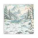 Stamperia White Christmas 12x12 Single Faced Scrapbooking Pad SBBXLB39 - Craftywaftyshop