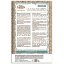 Stamperia White Christmas Clear Stamp Set | WTK245 - Craftywaftyshop