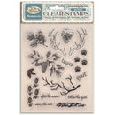 Stamperia White Christmas Clear Stamp Set | WTK245 - Craftywaftyshop
